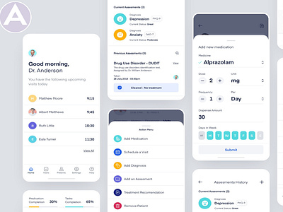 UI/UX Design For Contact to a Doctor