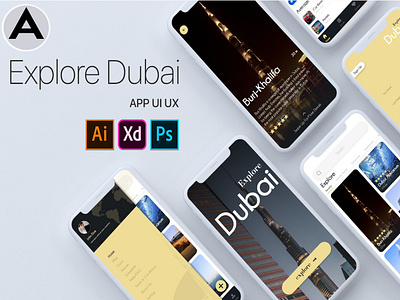 UI/UX Design For Explore Dubai