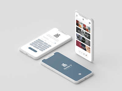 Daily UI #003 - Guide U Mentorship Application adobexd app app screens dailuui design mentor app mentorship mobile app design mobile design mobile ui onboarding ui