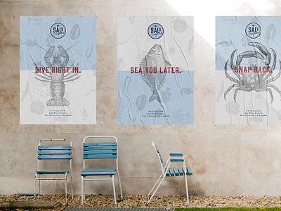 Sal's Seafood Poster Design