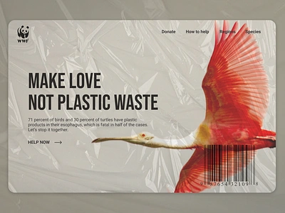 Make love, not plastic waste ui