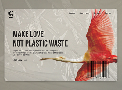 Make love, not plastic waste ui