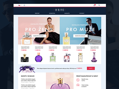 Perfumes E-shop eshop parfumes shop