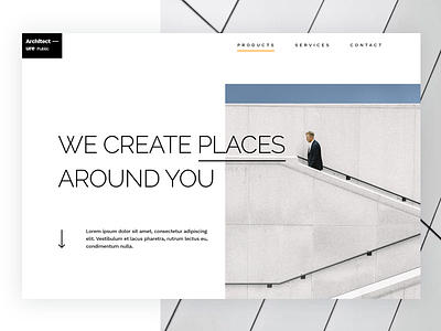 Architecture Public: Website Template