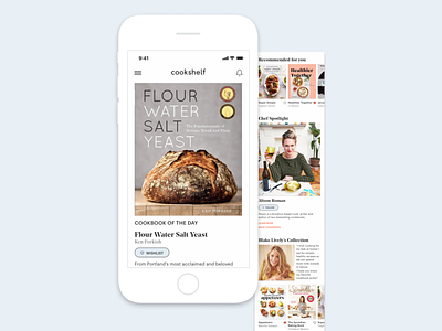 Cookbook Marketplace Mobile App - Homepage Exploration apple apple books branding chef concept cookbook cooking exploration homepage ios iphone8 kindle marketplace mobile app mobile app design mobile apps mockup product design ui design uidesign