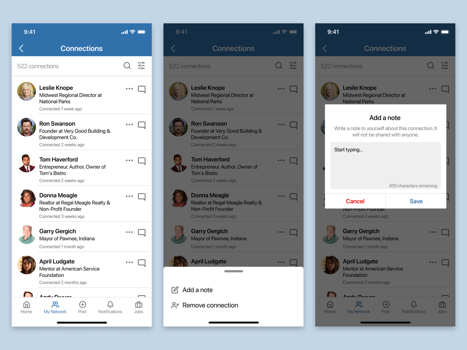 linkedin-add-a-note-feature-add-by-brooke-corcos-on-dribbble