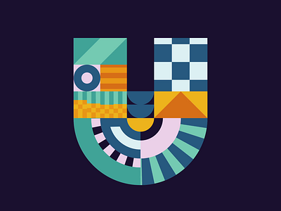 36 Days of Type — U 2d animation 36days 36daysoftype 36daysoftype u adobe after effects animated animation animation 2d colors gif graphic design illustration loop motion motion design motion graphics retro type typography