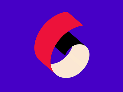 36 Days of Type — 6 36days 36daysoftype 36daysoftype 6 3d animation after effects animated animation animation 2d c4d colors gif graphic design illustration loop minimal minimalist motion motion design motion graphics typography