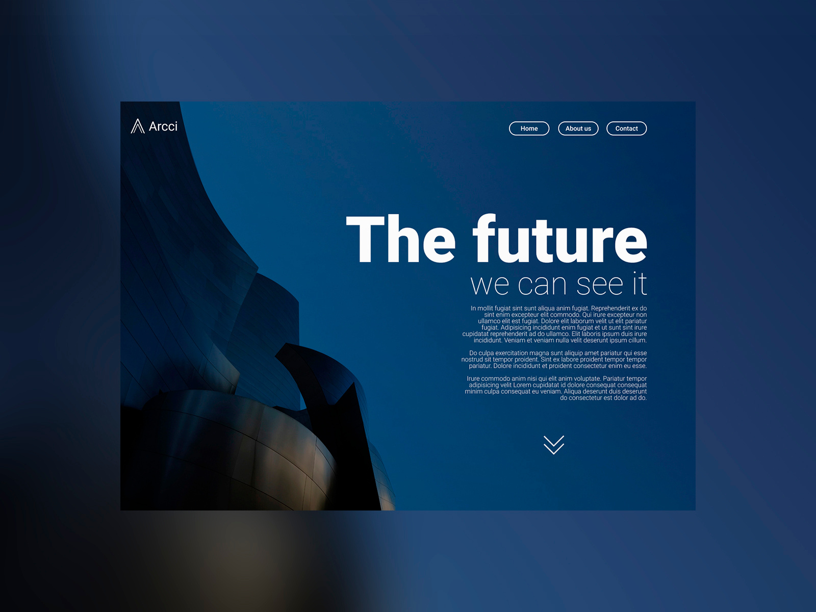 #3 Daily UI challenge- Landing page by Manuel Guastavino on Dribbble