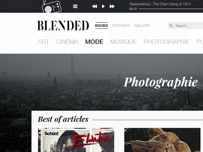 Category page - Blended webdesign