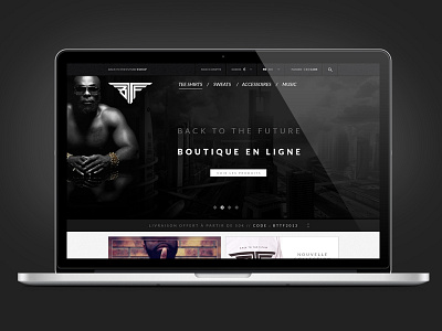 Homepage eshop Kaaris trendmark eshop homepage ui ux webdesign