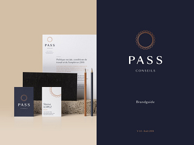 (WIP) Brandguide PASS Conseil brand brandguide experience identidade visual identity