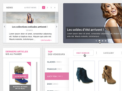 New version eFashion eshop ui ux webdesign