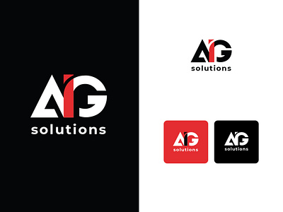 Logo concept for AIG solutions company logodesign