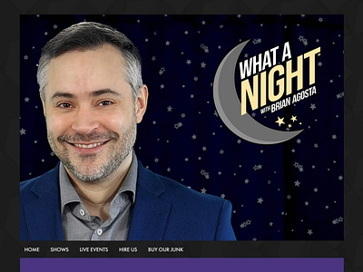 What a Night WordPress site