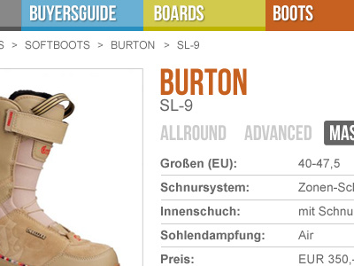 Boots typography