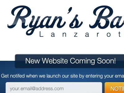 Ryan's Bar button