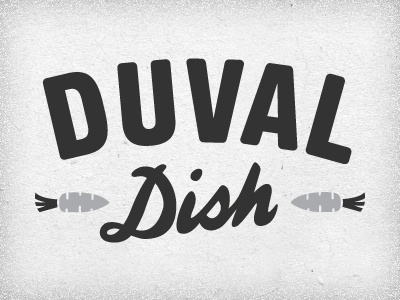 Duval Dish carrots logo type