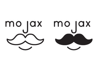 Mo Jax Happy Face illustration movember mustache type typography