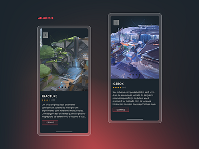 Valorant | UX / UI Design Mobile App app design ui ui design ux ux design ux ui ux ui design