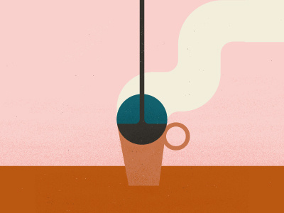 Coffee Culture coffee cup cuppa drink magazine morning pink smoke vapour vector