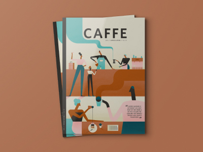 Caffe Magazine by Fran Labuschagne on Dribbble