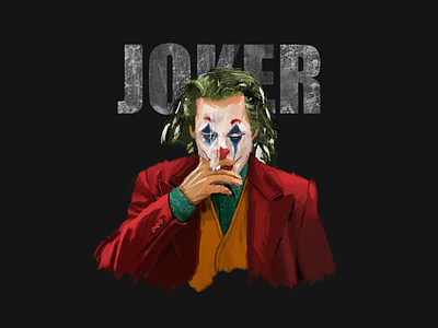 ---Joker// digital illustration digitalart illustration joker movie movie procreate