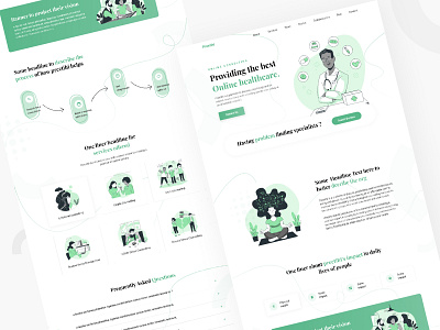 Preetihi - Healthcare website design