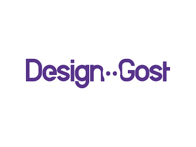 DesignGost Logo alphabet logo design designer designgost graphic design logo purple typography typography logo