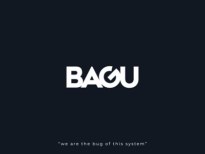 Logo Design: Bagu Digital Studio alphabet brand design branding branding design design logo logo design