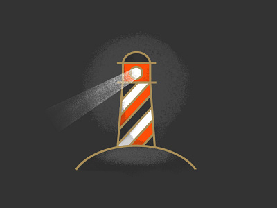 Lighthouse design house illustration light lighthouse photoshop texture