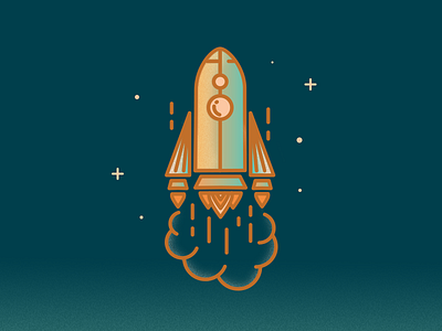 Ya Know... Like My Name logo logo design rocket rocketship space stars vector