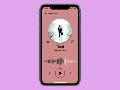 Music App - Daily UI 009