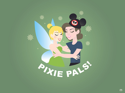 Throwback: A Day at Disney Day 05 disney world faith trust and pixie dust illustrator pixie pals stay safe wdw