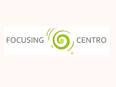 focusing centro design icon logo