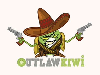 simbolo outlawkiwi games illustration logo logo design tipografia