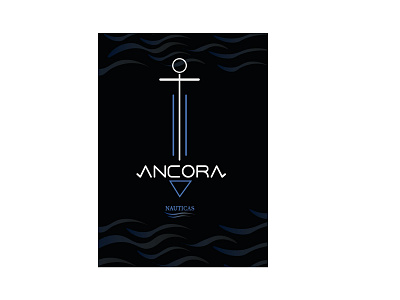 ANCORA LOGO branding diseño icon ilustración typography vector