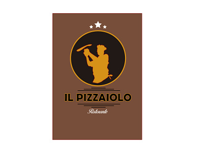 il pizzaiolo branding diseño food icon restauracion restauracion tipografia typography vector