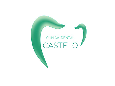 LOGO Clínica dental branding diseño illustration logo logo design