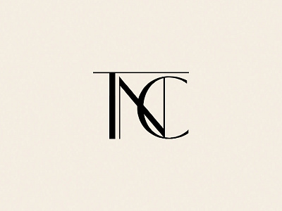 TNC Monogram branding identity initial letters logo logotypes mark minimal monogram sign type typography