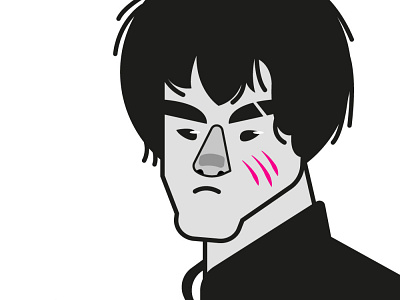 Bruce Lee bruce lee flat illustration illustrator vector