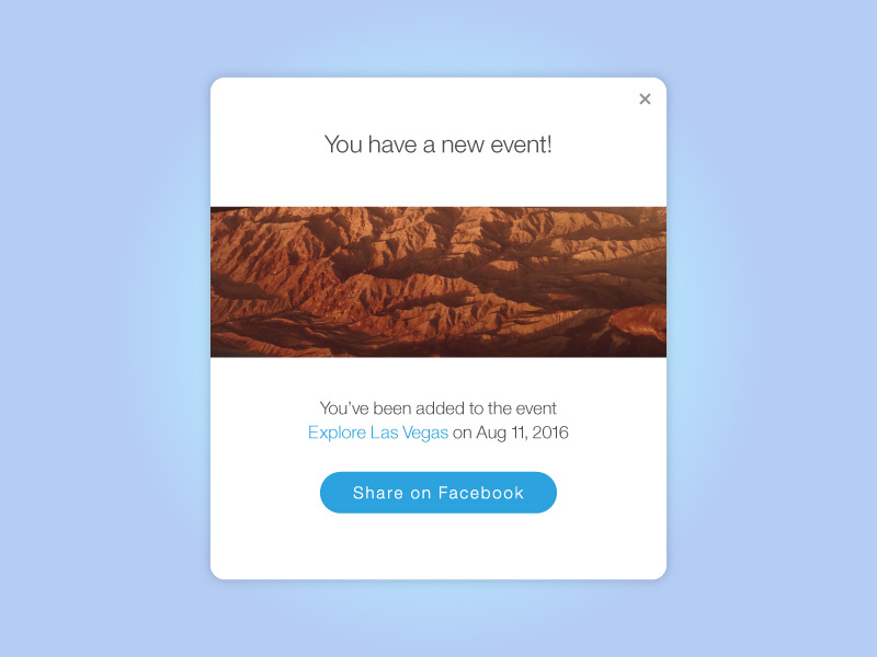 Missing Las Vegas 010 dailyui las vegas button share on facebook event modal