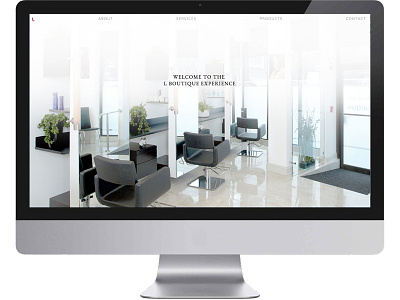 L Boutique Website web design web development