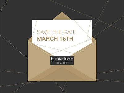 Save The Date illustrator invite