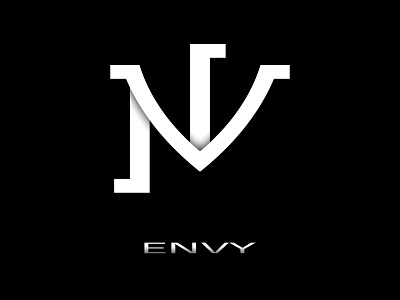 ENVY (NV) LOGO MONOGRAM brand elegant initial letter logo logo monogram modern monogram simple