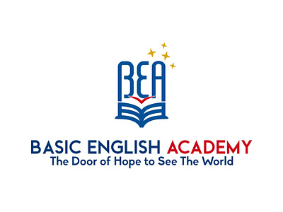 Basic English Academy (BEA) logo contest - 2 academy brand company design elegant initial letter lettermark logo minimalist modern pictorial mark school simple wordmark