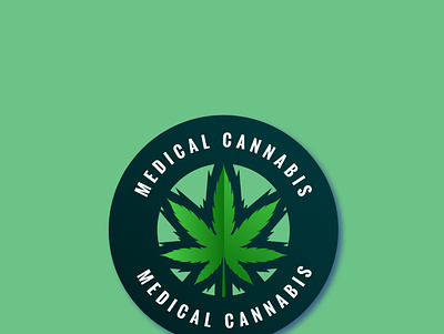 I will design cbd oil medical cannabis weed marijuana logo cbd cbd oil design flat icon illustration illustrator logo marijuana logo medical cannabis minimal minimalist logo weed