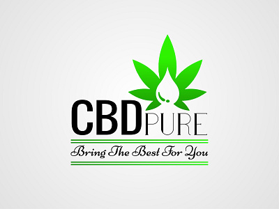 I will design cbd oil medical cannabis weed marijuana logo