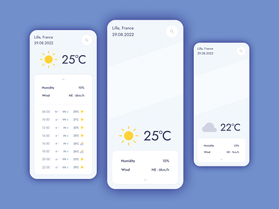 Minimal Weather App (weekly warm-up)