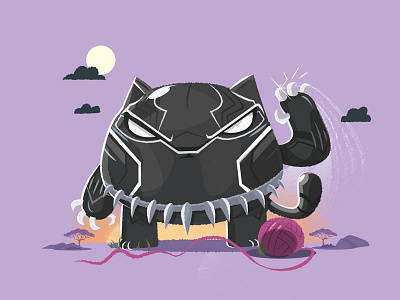 Cute Black Panther